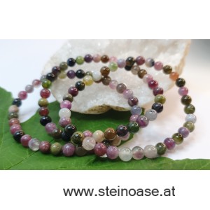 Armband Turmalin bunt 6mm